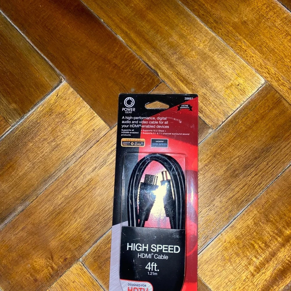 Power Gear HDMI High Speed Digital Audio Video Cable.